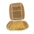 thumbnail image 5 of Nishiyuenyi Generic Wooden Beads Car Seat Cushion Accessories Anti Sweat Cooling Cushion Brown, 5 of 9