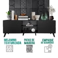 thumbnail image 3 of Centro de Entretenimiento Nordik Home 4 cajones - negro Hogare, 3 of 8