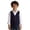 Dark Purple, variant on Kids Vest Sleeveless Button Up Dark Blue Vest Suit Back To School Clothes Kid Boys Formal Vest Boys Holiday Outfits 5-6 Years