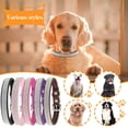 thumbnail image 5 of Adjustable flash dog collar, pink dog collar, cat collar, diamond dog collar black, 5 of 5