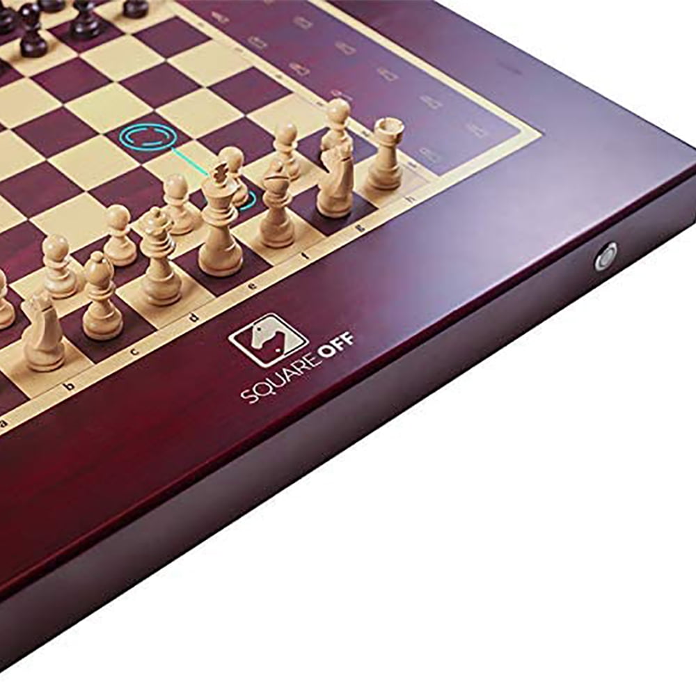 Brown Wooden Squareoff Grand Kingdom Chess Set, Packaging Type: Box