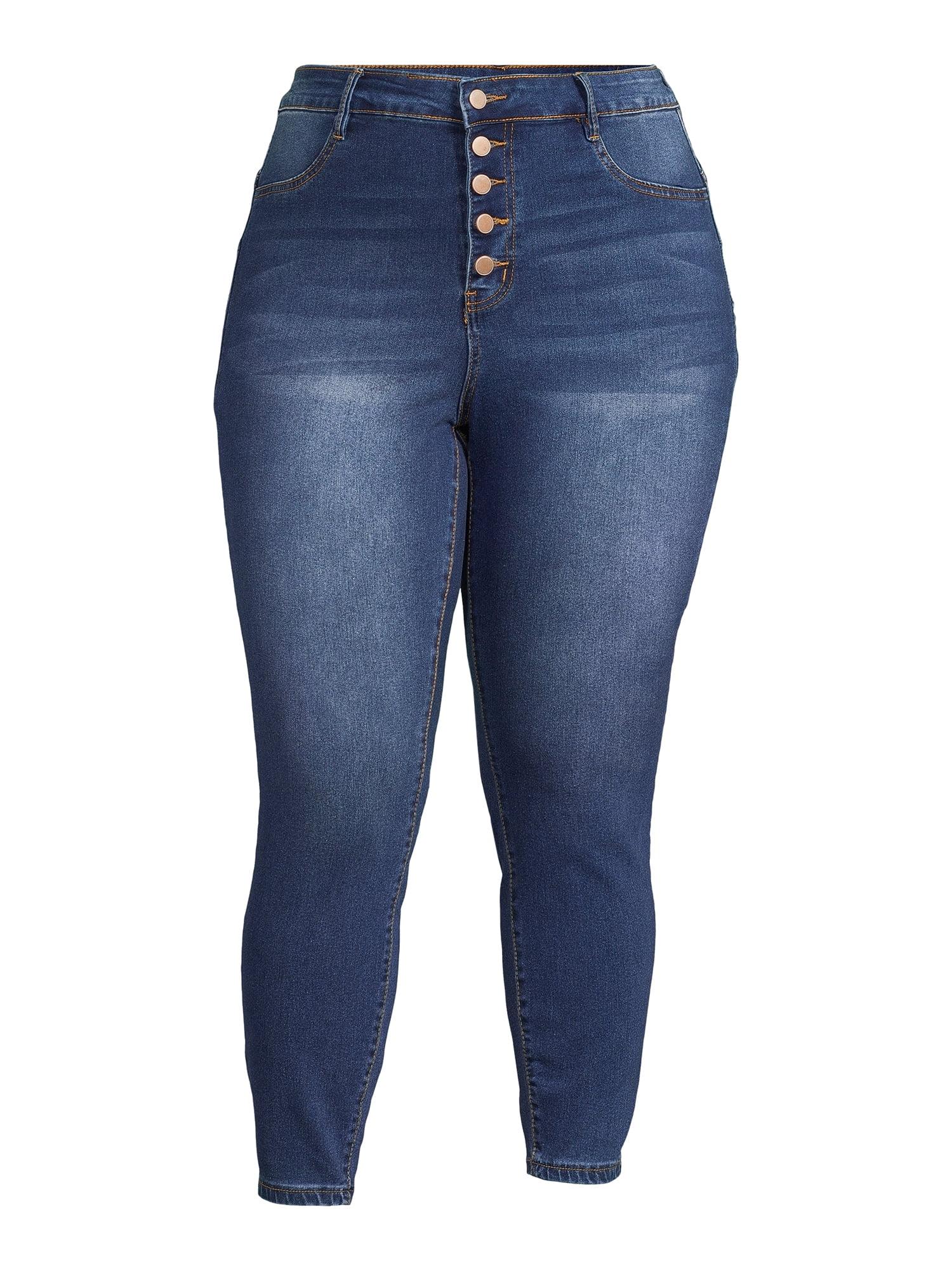 Dollhouse Womens Junior Plus Curvy Skinny