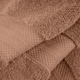 thumbnail image 3 of Superior Aria Turkish Cotton Solid Heavyweight 6-Piece Taupe Towel Set, 3 of 6