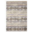 thumbnail image 5 of French Connection Stonewash Printed Cotton Accent Rug, Light Blue, 4x6, 5 of 6