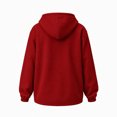 thumbnail image 6 of NominalSnug Zip up Hoodies for Women Long Sleeve Top Hooded Sweatshirts Loose Fit Jackets with Pocket, 6 of 7