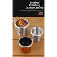 thumbnail image 6 of Korean Style Outdoor Stainless Steel Hot Pot Fuel Stove Bbq Skewer Pot Windproof, 6 of 9