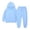 Sky Blue, variant on Akiihool Toddler Wedding Guest Outfit Boy Toddler Baby Boy Clothes Outfits Long Sleeve Solid Sweatshirt and Pants 2 Piece Fall Winter Sweatsuit Set 1-5T(Sky Blue,4-5 Years)