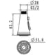 thumbnail image 3 of Kitchen Faucets Replacement Head Spray Head For Mixer Tap, Shower Head Shower Head 2 Jets Chrome Kitchen Faucet Sink Faucet, 3 of 5