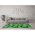 thumbnail image 3 of Ahgly Company Indoor Rectangle Persian Emerald Green Bohemian Area Rugs, 2' x 4', 3 of 4