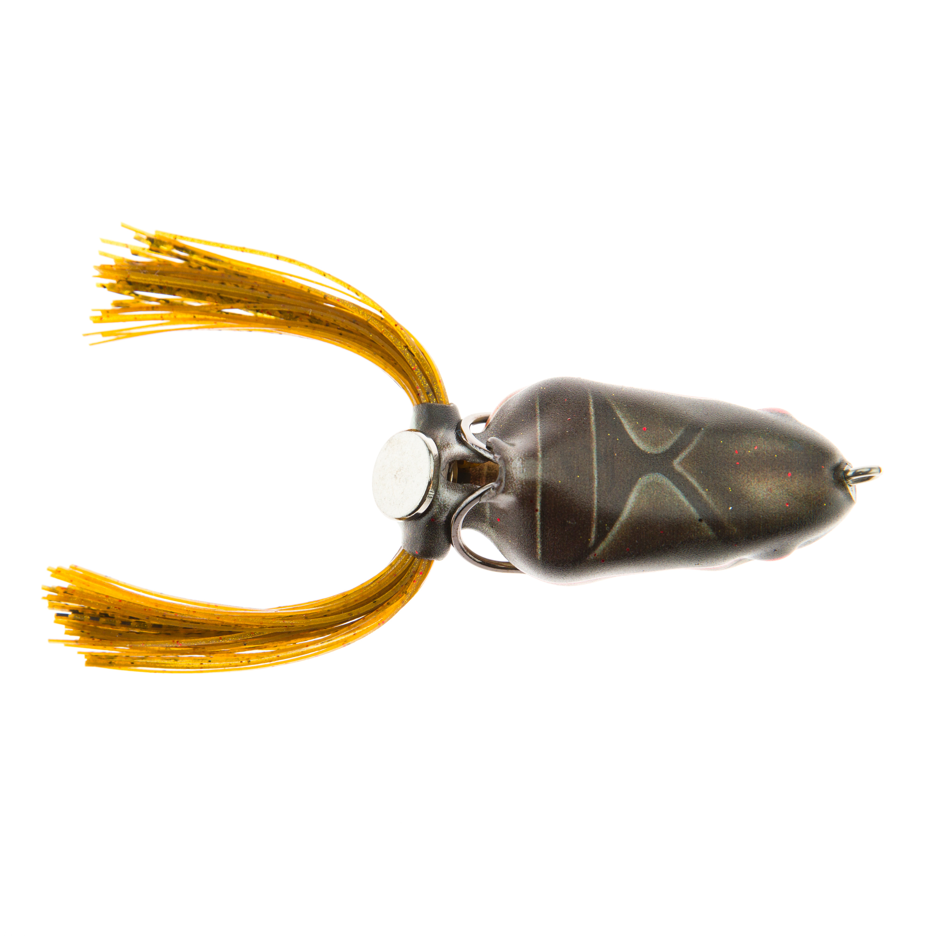 Scum Frog 1/2 oz Painted Trophy Series, Crazy Cicada, Top Water Hollow Body Frog Lure