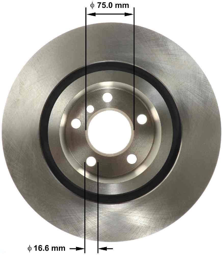 Bendix PRT6167 Premium Brake Rotor
