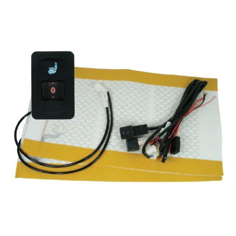 ROSTRA 2501871 CARBON FIBER UNIVERSAL SEAT HEATER KIT W/ THUMBDIAL