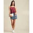 thumbnail image 5 of Moomaya Sleeveless Peplum Strappy Top, Printed Cotton Tank Top, Summer Tops, 5 of 8