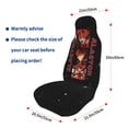 thumbnail image 4 of Hazbin Hotel Car Seat Covers 2 Pcs Seat Protector Cover Universal Front Vehicle Seat Protector For Auto Truck Van Suv Sedan Vehicle, 4 of 9