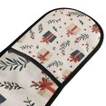 thumbnail image 4 of Yayeee Double Oven Mitt Kitchen Heat Resistant Baking 35" x7" Quilted Glove, Christmas Gift Pattern, 4 of 6