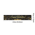 thumbnail image 2 of Polyester Graduation Banner Decorative Event Congratulations Background for Ceremony Party Indoor, 2 of 3