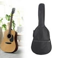 thumbnail image 6 of LeeQinersw Guitar Gig Bag Guitar Storage Box Side Handle Waterproof 41 inch Acoustic Guitar black, 6 of 9