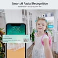 thumbnail image 2 of Blurams Security Camera Outdoor,2-Way Audio, Wireless Home Security Starlight Night Vision, Facial Recognition, Waterproof, Cloud/Local Storage, Works with Google Assistant and Alexa, 2 of 9