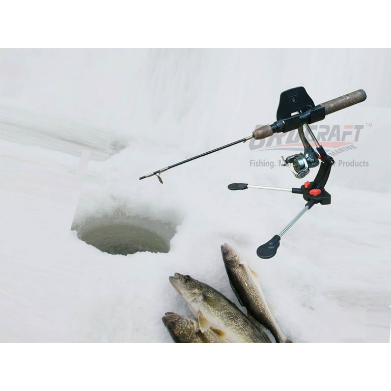 BroCraft Ice Fishing Tip Up / Ice Fishing Rod Holder / Ice Fishing Tip Down  
