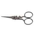 thumbnail image 2 of 3.9 Inches Vintage Stainless Steel Scissors Rabbit Sewing Shears DIY Tools Black, 2 of 6