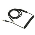 thumbnail image 4 of Headset Spring Cord, Clear Sound Flexible Tensile Coiled Headphone Cable Retractable Nylon Wire  For Gaming Headphone, 4 of 8