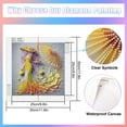 thumbnail image 2 of 5D DIY Diamond Painting Kit Yellow Elegant Lady Special Shape Creative Diamond Craft Suitable for Home & Office Decor, Festive Gifts, 2 of 6