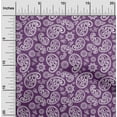 thumbnail image 2 of oneOone Viscose Jersey Purple Fabric Block Sewing Material Print Fabric By The Yard 60 Inch Wide, 2 of 7