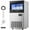 100 LBS/24H, variant on Ecojoy Commercial Ice Maker 550 Lbs/24H, 360 Lbs Large Storage Air-Cooled Commercial Ice Machine