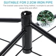 thumbnail image 4 of HLONK Christmas Tree Iron Tripod Artificial Christmas Tree Stand for Xmas Tree Christmas Supplies Xmas Tree Rack, 4 of 5