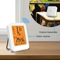 thumbnail image 5 of Wireless Weather Station Indoor Outdoor Thermometer Hygrometer Digital Temperature Humidity Remote Sensor Touch Screen Backlight (With 1Sensor), 5 of 7