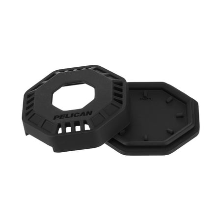 Pelican - Adventurer Stick-On Case for AirTag 4 Pack - Black