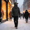 thumbnail image 2 of Buy one get ten free,Winter Full guard Beanie, Fullguard Full Coverage Winter Hat with Mask & Earflap, Warm Fleece Knitted Hats for Cold Weather, 2 of 5