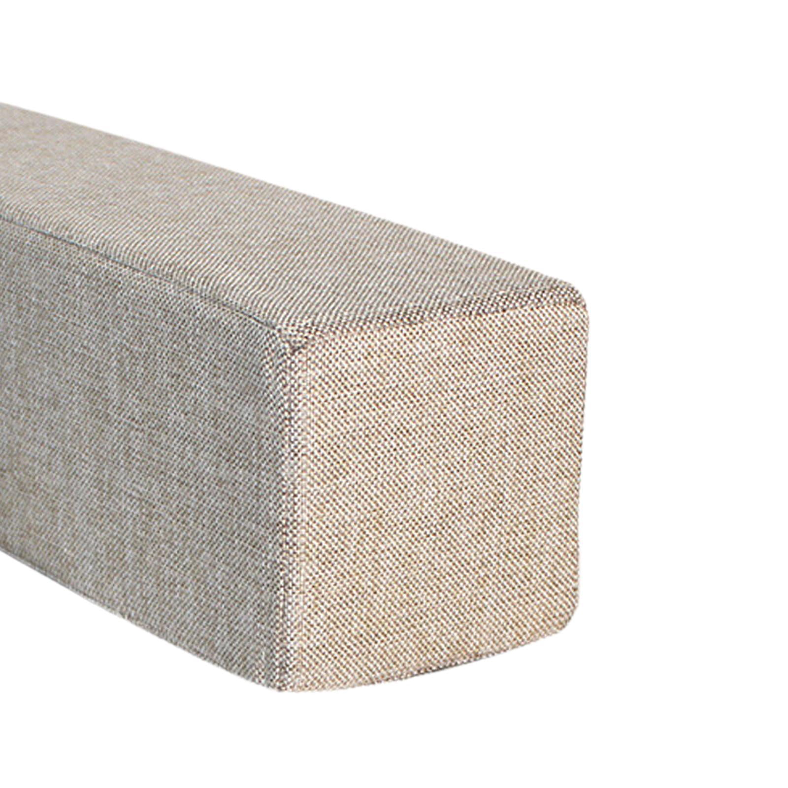 Couch Arm Rest Pillow Sofa Side Arm Rest Cushion High Density Foam Removable Cover for Bed Bedroom Sofa