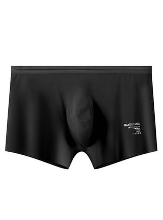 Cute Mushroom Pattern Men's Underwear Flat Angle Cotton Shorts Hip