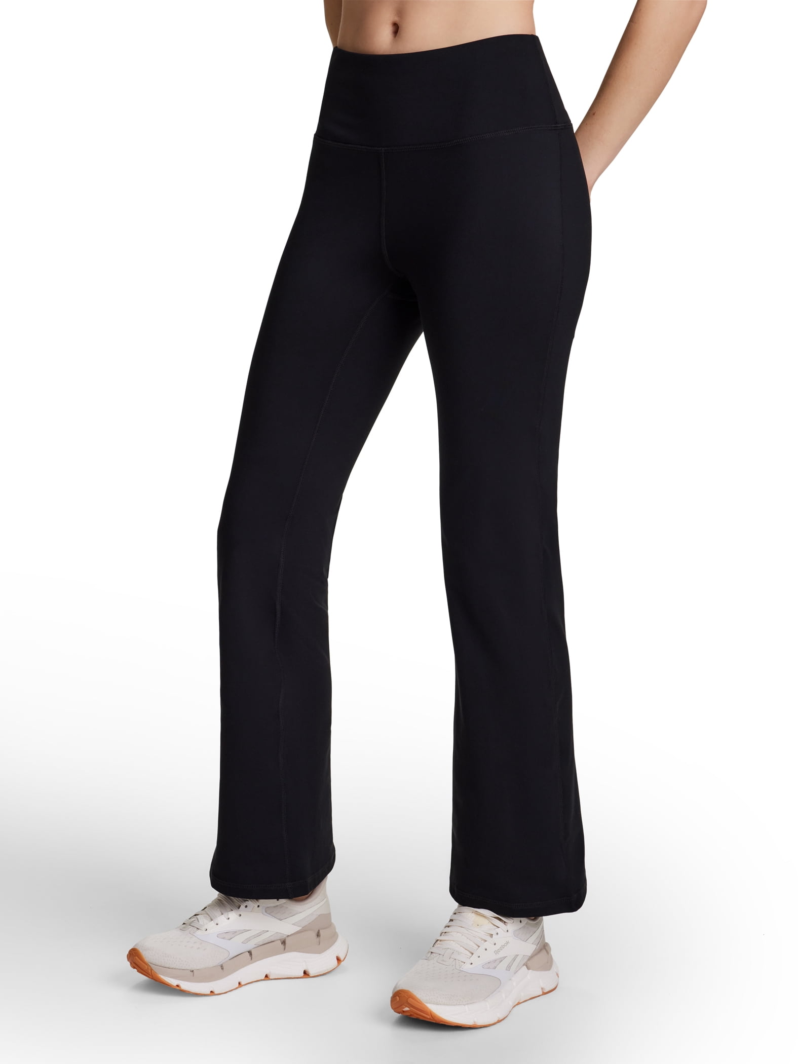 Reebok Women's and Women's Plus Everyday High Rise Flare Leggings, Sizes XS-4X