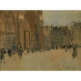 thumbnail image 3 of Frank Edwin Scott 14x11 Black Modern Framed Museum Art Print Titled - Notre Dame No. IIi, 3 of 5