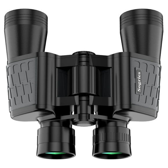 10x50 HD Binoculars for Adults High Powered, Waterproof & Compact Binoculars for Bird Watching, Hunting, Travel–Low Light Vision, Non-Slip Grip, Dura