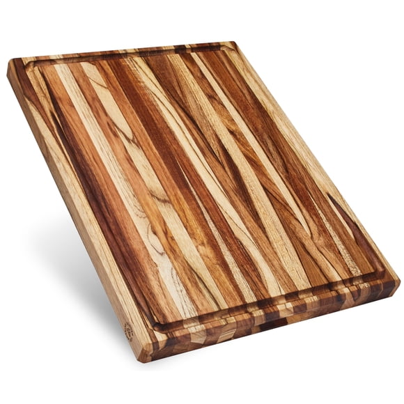 Tabla de cortar Sonder Los Angeles Bradbury, madera de teca, 38 x 25 x 4 cm