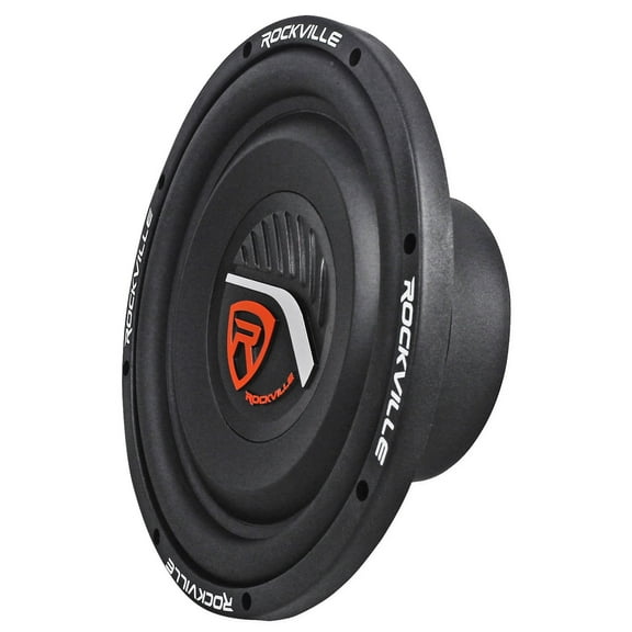 Rockville W10T4S4 10" 1200W Slim Shallow‑Mount Subwoofer with 2.8" Mounting Depth & 300W RMS
