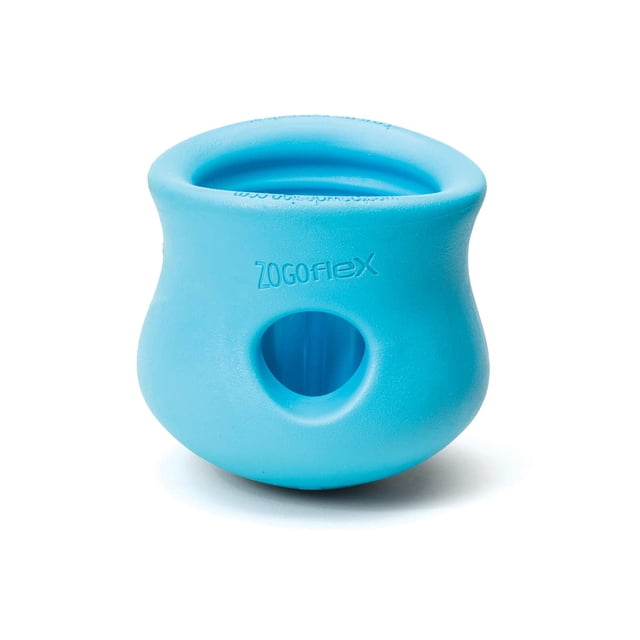 Juguete masticable para perros WEST PAW Toppl, resistente, azul, grande