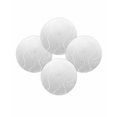 thumbnail image 7 of 15 Inch Round Placemats Set of 4, Grey Geometric Non Slip Heat Insulation PP Table Mats, Modern White Stripe Abstract Distortion Art Washable Place Mats for Kitchen Dining Party Table Decor, 7 of 7
