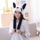 thumbnail image 3 of Lindo Gorro de Panda con Oreja Móvil Gorra de Animal Movible de Suave Divertida con Pata jinwen Lindo sombrero de cabeza de panda, 3 of 8
