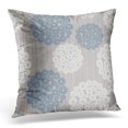 thumbnail image 1 of BSDHOME Silver Flower Floral Pattern Endless Ceramic Linoleum Damask Pillow Case Pillow Cover 20x20 inch, 1 of 1