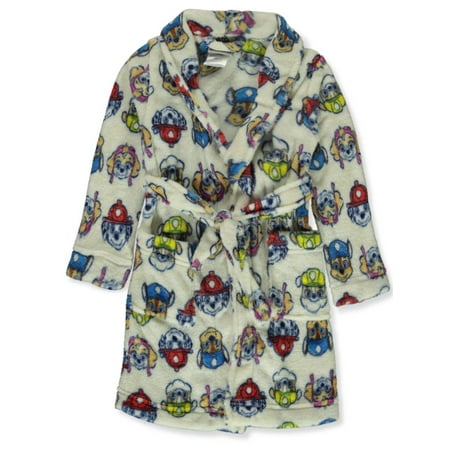 

Paw Patrol Boys Deluxe Plush Bathrobe - cream/multi 3t (Toddler)