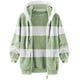 thumbnail image 4 of Puntoco Fashion - Chaqueta de abrigo sintético para mujer con cremallera de invierno y manga larga Puntoco Puntoco-2915, 4 of 5