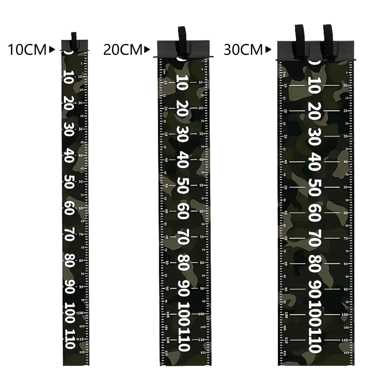 10/20/30cm Width Fishing Tape Measure for Anglers Saltwater Fish Measuring Tape Portable Fish Ruler Measurement Tool