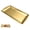 Gold 1 Pack, variant on 3304 Stainless Steel Food Serving Tray 12.6" Rectangular Platters Multipurpose For Kitchen Party Organizer Buffet Brushed Nickel