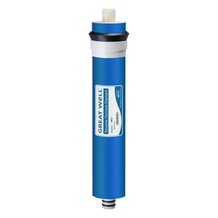

iSpring Greatwell Reverse Osmosis Membrane 100 GPD 11.75” X 1.75” Replacement Fits Standard Under Sink RO Drinking Water Filtration System MC1