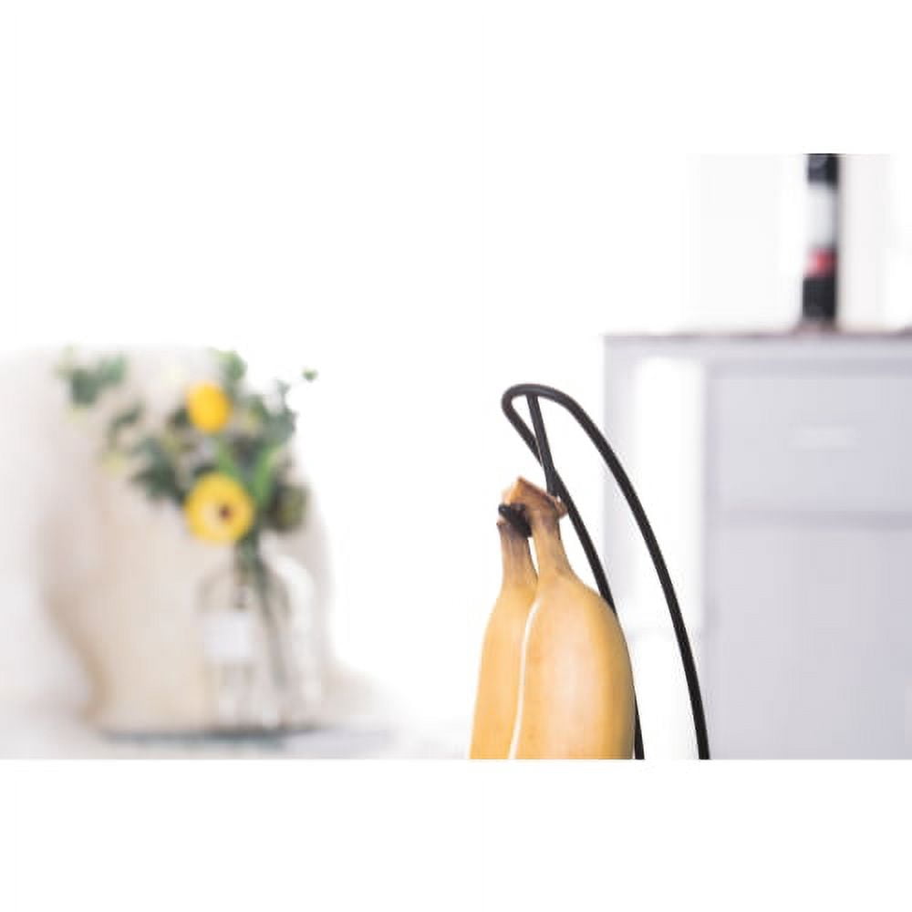 Wire Metal Fruit Basket Holder with Banana Hanger