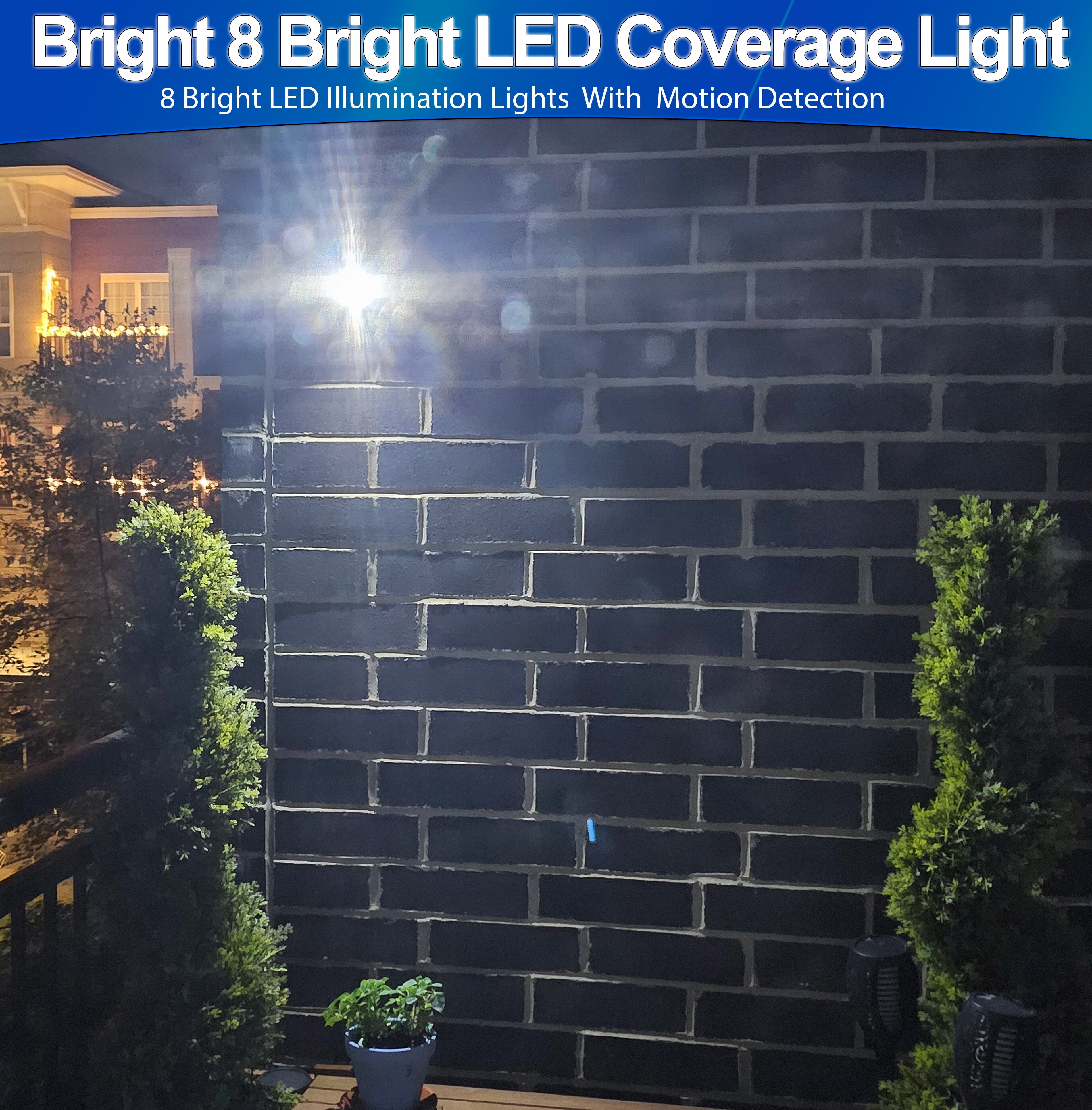 Solar Bug Mosquito Zapper UV Insect Killer w/ Motion Sensor LED Light, Waterproof Insect Pest Control for Garden, Yard, Patio, Camping - Portable, Rechargeable, Eco-Friendly Solar-Powered - 2PC